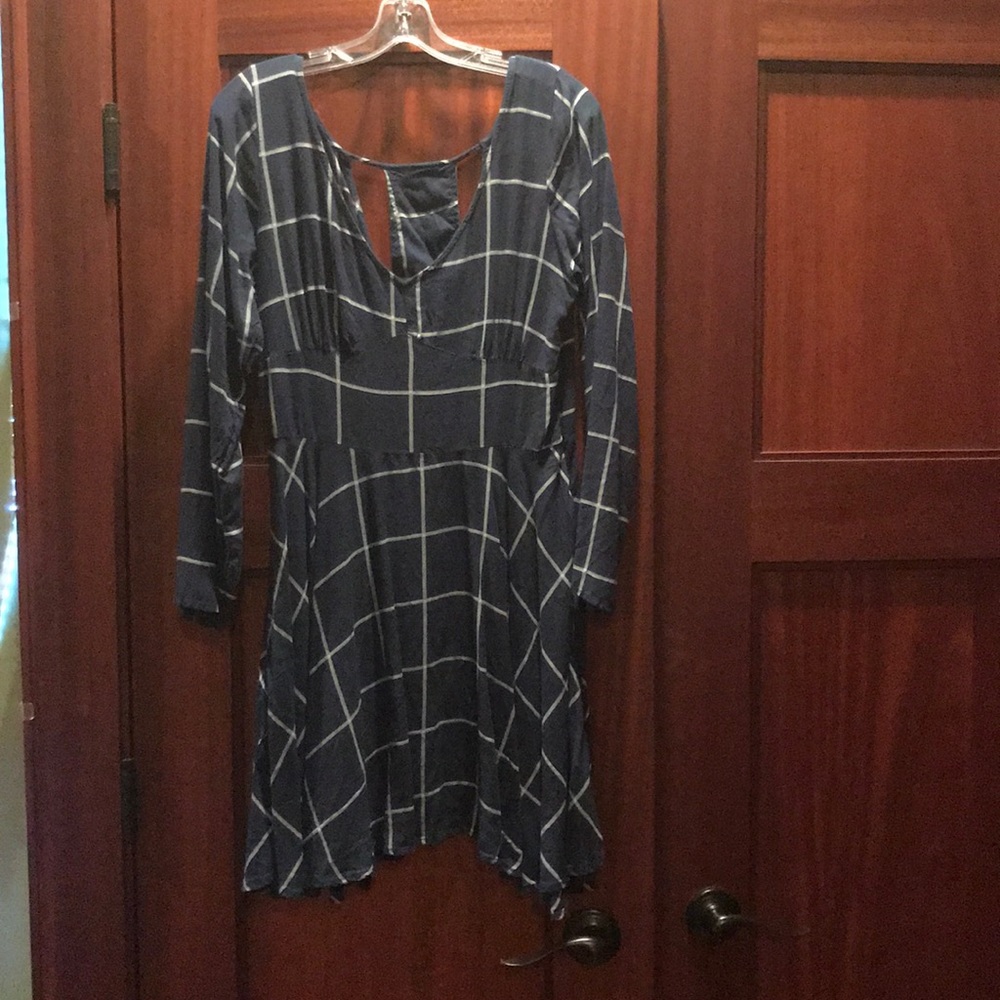 Long sleeve patterned Abercrombie&Fitch dress